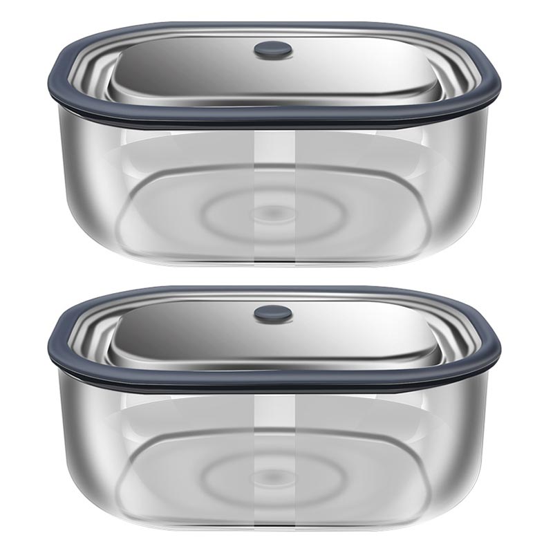 High Borosilicate Glass Rectan - огляд і ціна Food Storage Quart