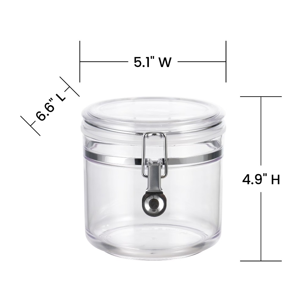 Airtight Food Storage Canister - огляд і ціна Food Storage Stackable Containers