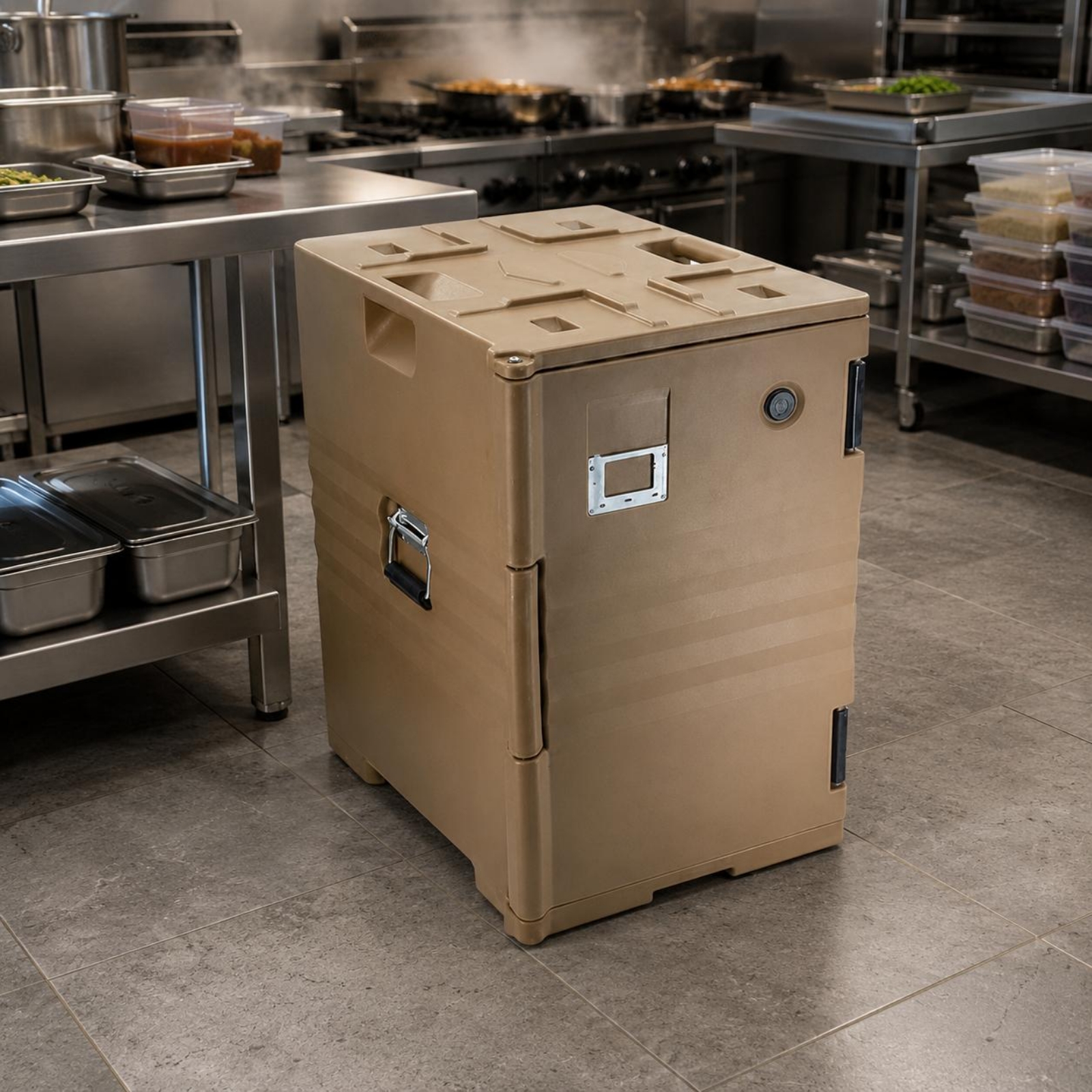 Insulated Food Box Metal Latch - огляд і ціна Food Storage Box Large