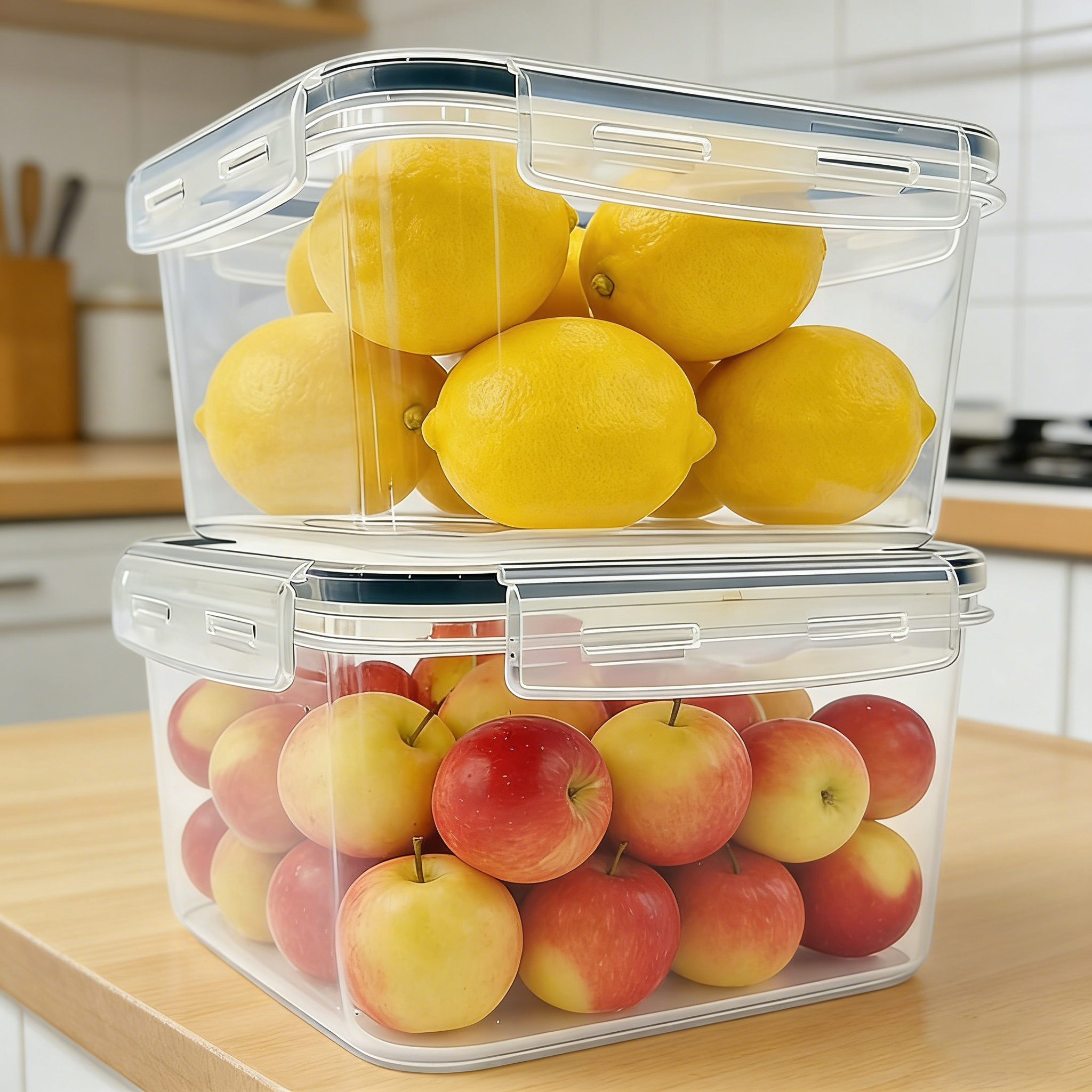 2L  2/4/6/8Pcs Large food cont - огляд і ціна Food Storage And Safety