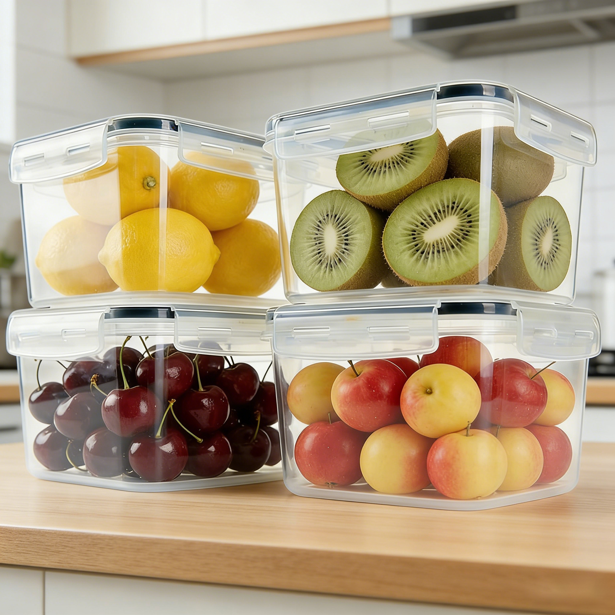 2L  2/4/6/8Pcs Large food cont - огляд і ціна Food Storage And Safety
