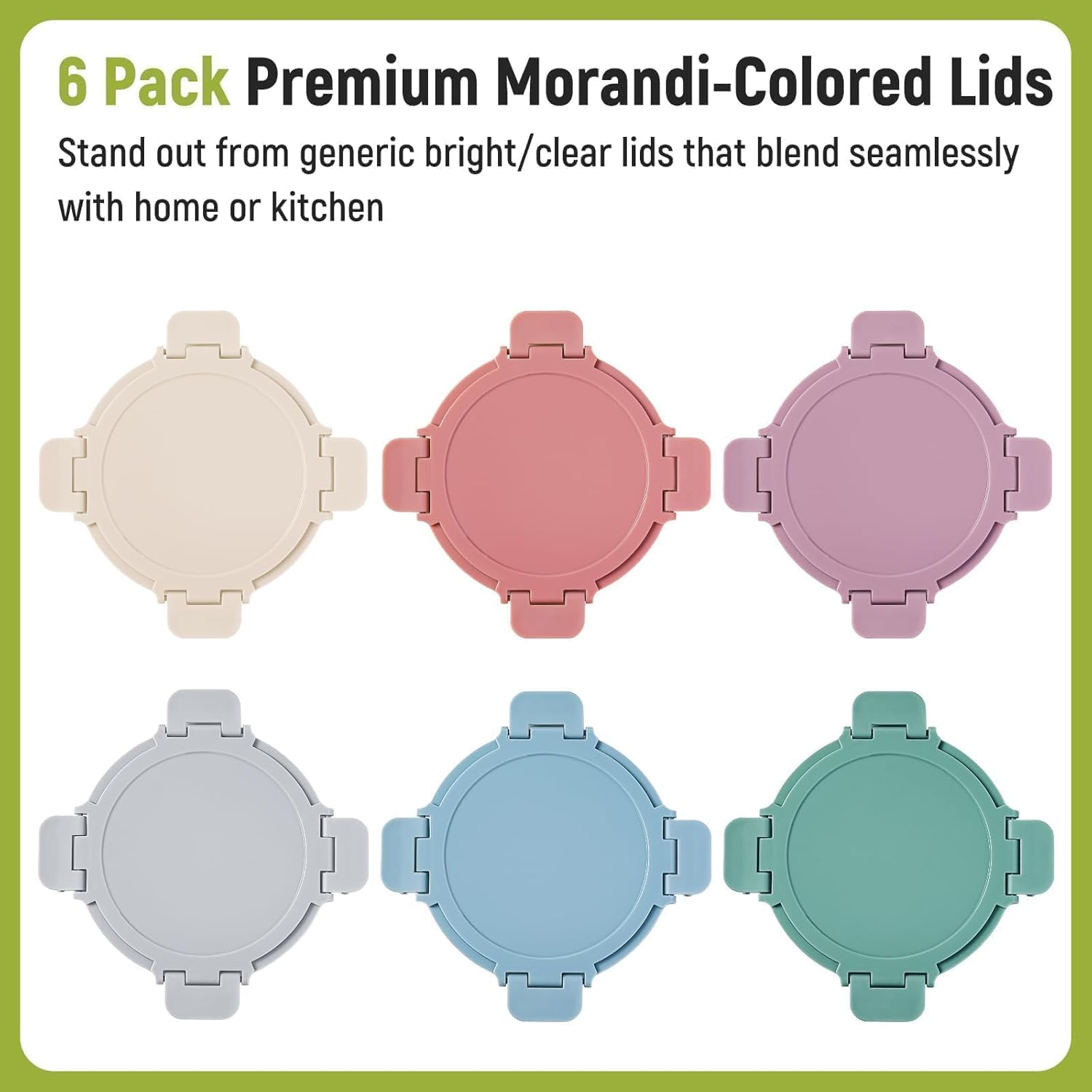 [UPGRADED LID] 6 Sets 3 Cup/24 - огляд і ціна Set Food Storage