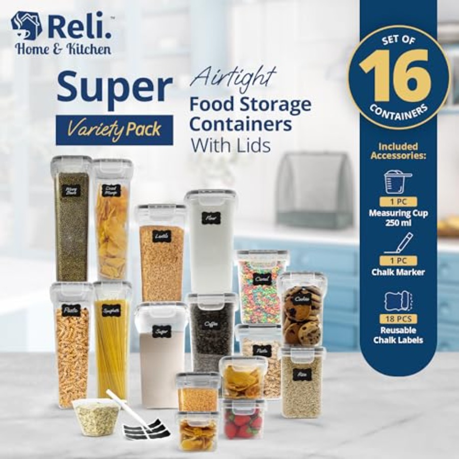 Airtight Food Storage Containe - огляд і ціна Set Food Storage