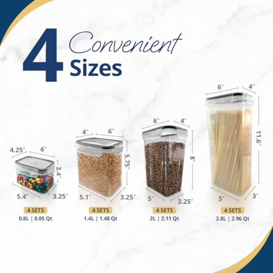 Airtight Food Storage Containe - огляд і ціна Set Food Storage