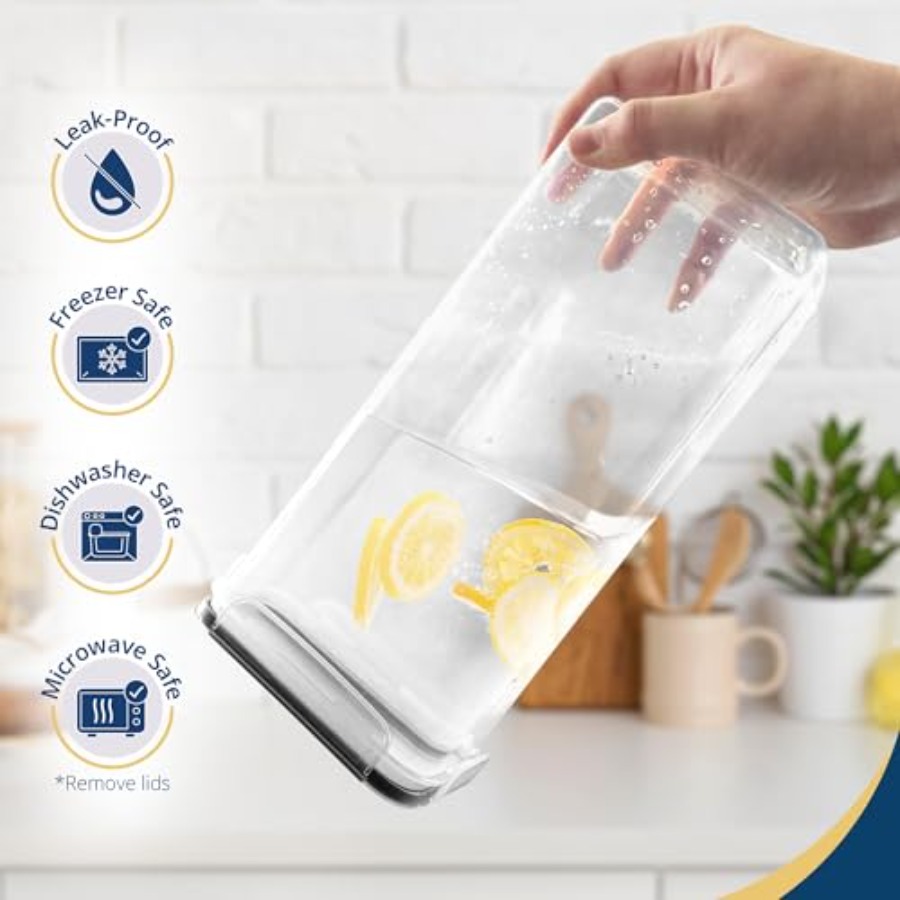 Airtight Food Storage Containe - огляд і ціна Set Food Storage