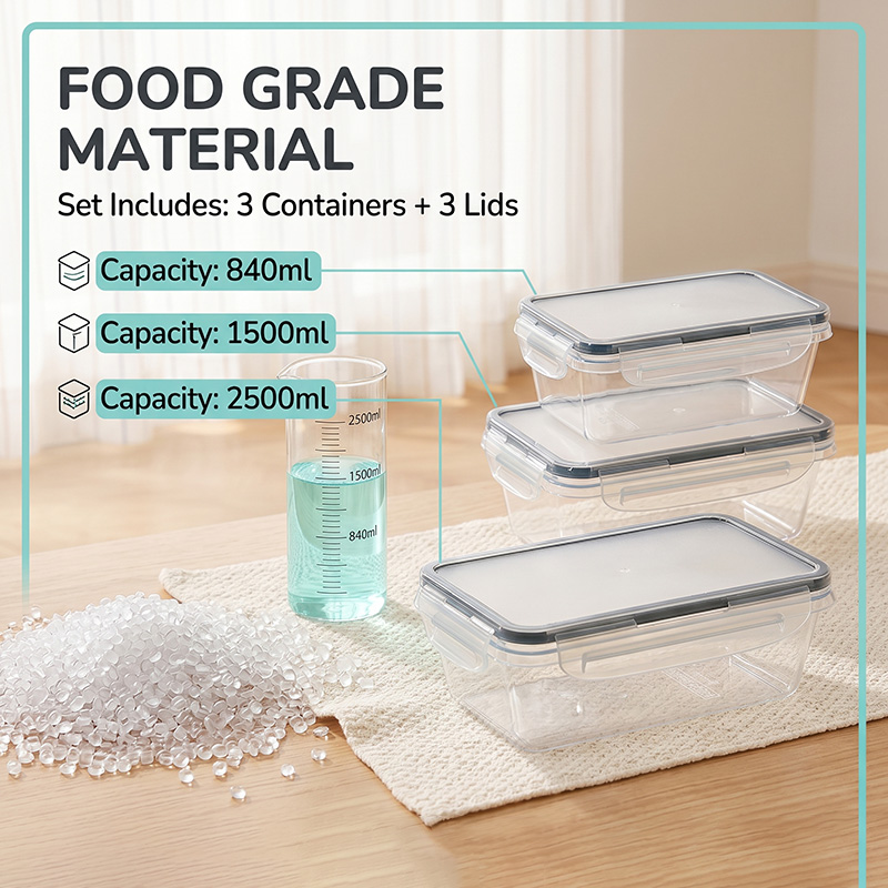 34PCS-Assorted Size Airtight F - огляд і ціна Food Storage Stackable Containers