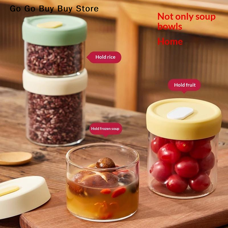 【ST】1Pc 240/400ML Glass Food S - огляд і ціна Food Storage Jars & Containers
