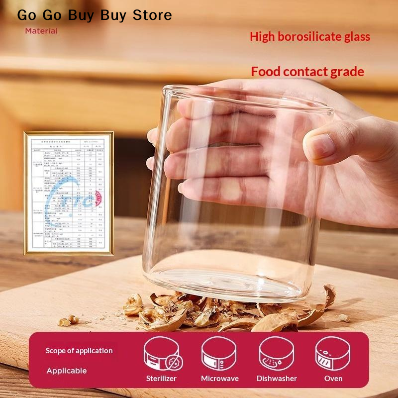 【ST】1Pc 240/400ML Glass Food S - огляд і ціна Food Storage Jars & Containers