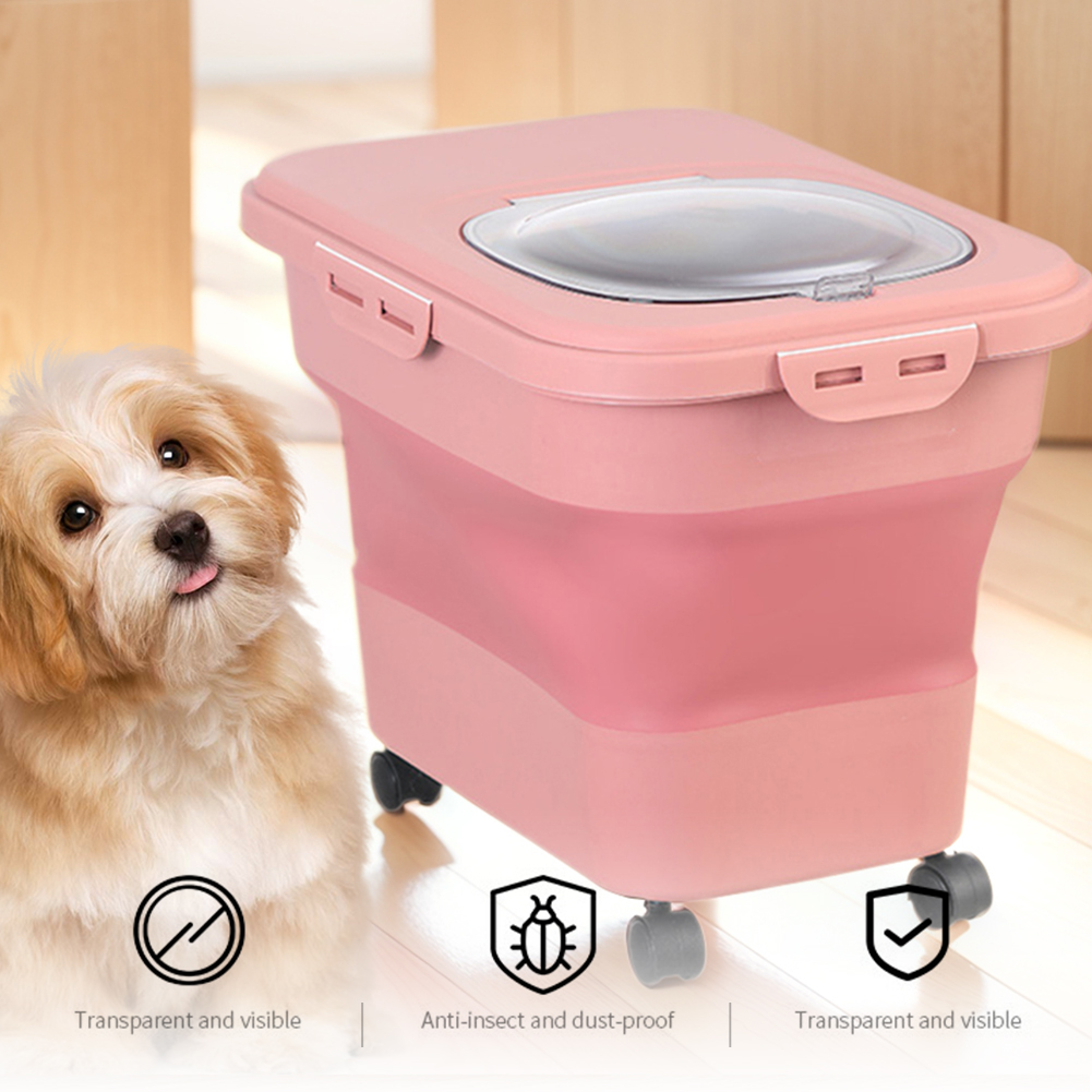 Collapsible Dry Cat Food Box 2 - огляд і ціна Food Storage Box Large