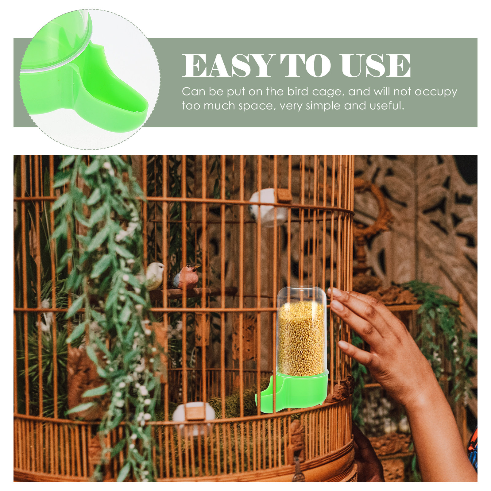 2Pcs Bird Food Storage Box Pla - огляд і ціна Food Storage For Long Term