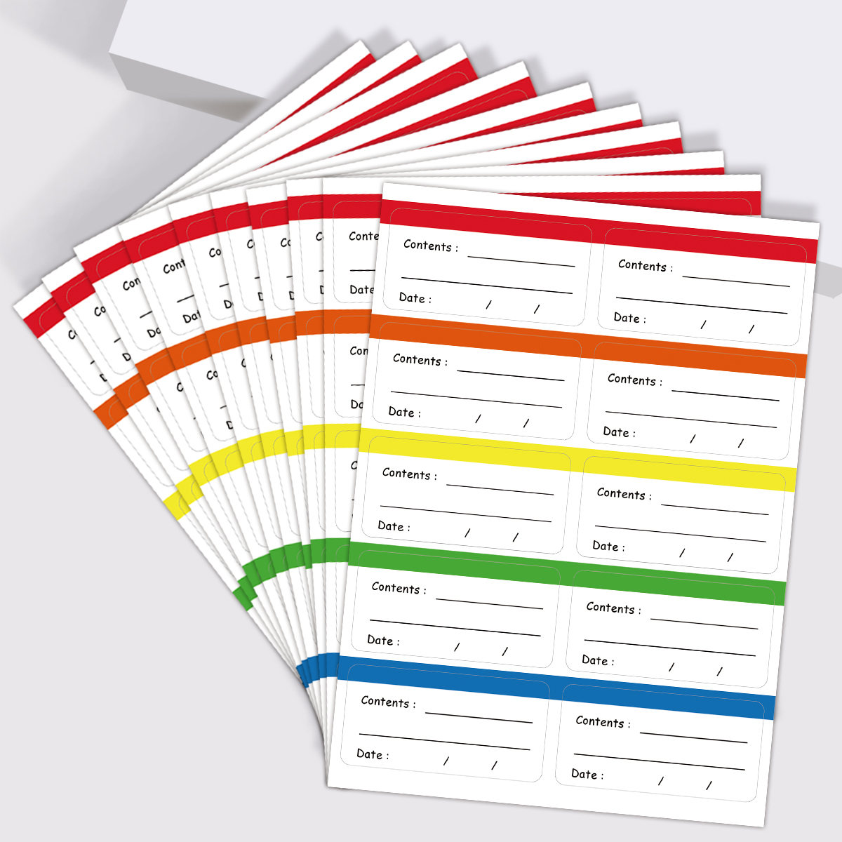 10 Sheets/Pack Freezer Labels  - огляд і ціна Food Storage Label