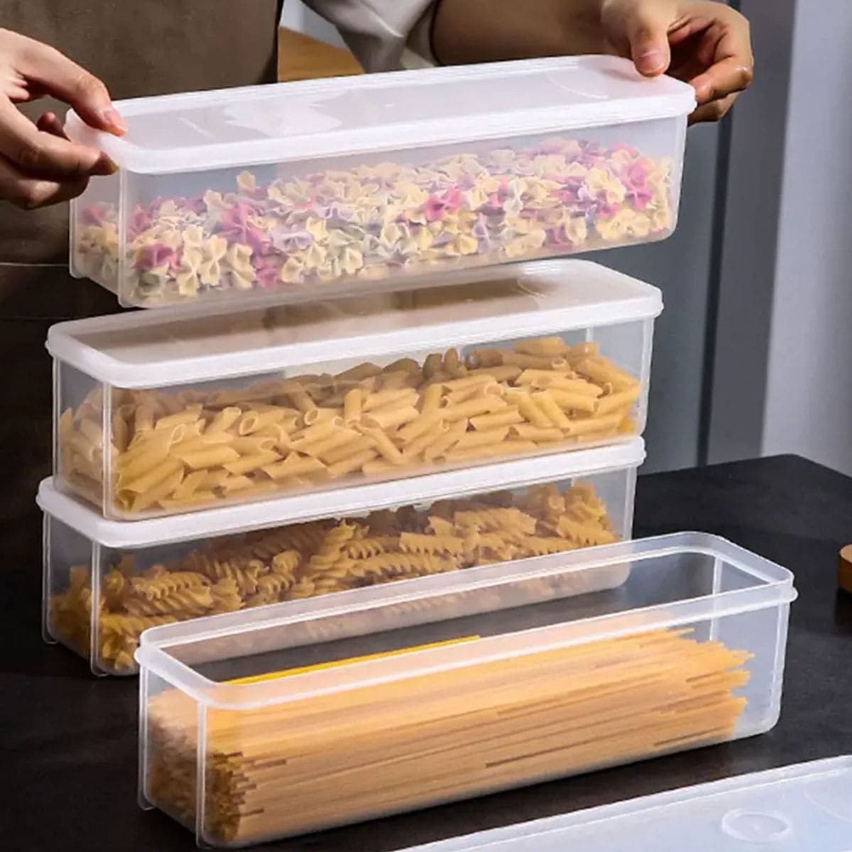 1 Plastic Transparent Storage  - огляд і ціна Food Storage Cupboard